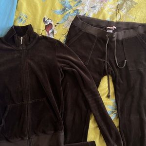 Juicy Couture velour vintage track suite Small